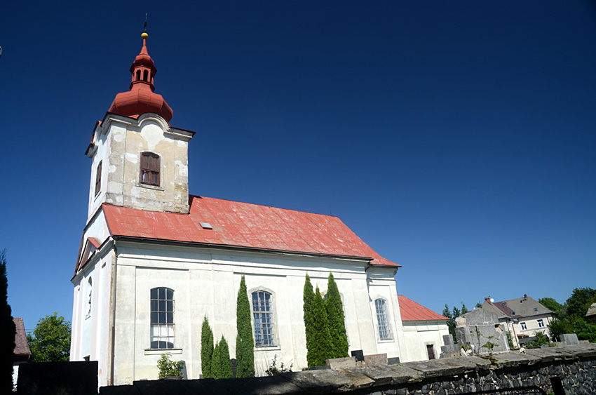 Prácheň - kostel svatého Vavřince
