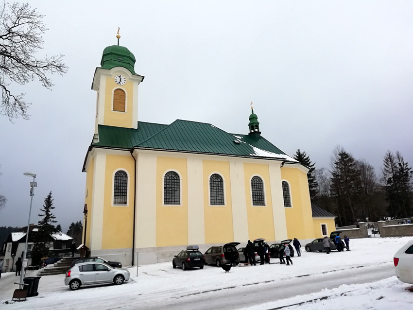 Harrachov - kostel svatho Vclava