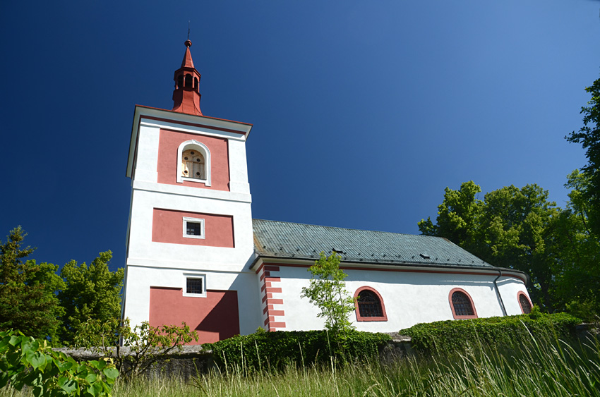 Letaovice - kostel svatho Jakuba Starho