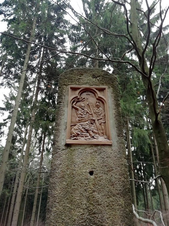 Janov - křížová cesta