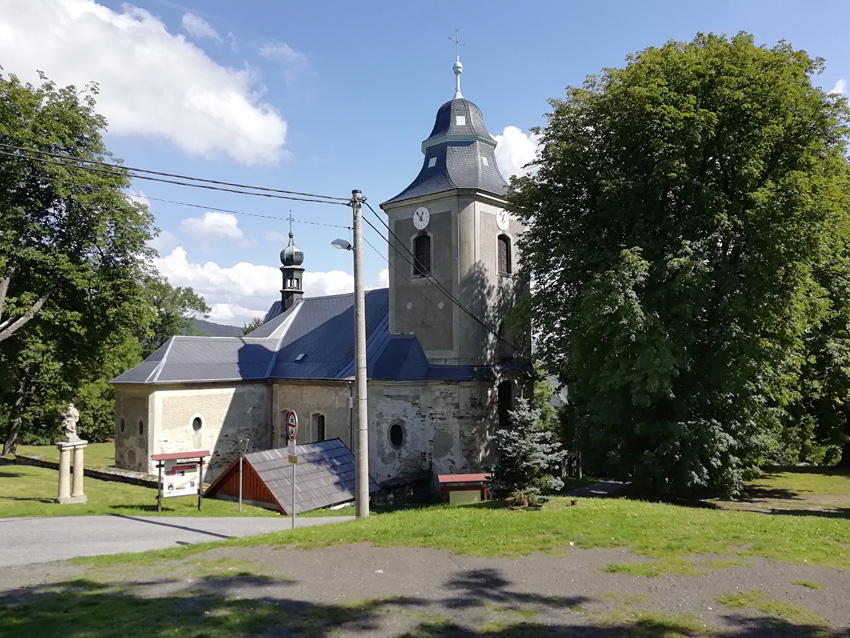 Krásná - kostel svatého Josefa