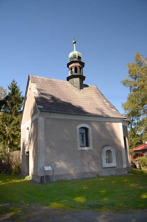 Milíře - kaple Panny Marie Bolestné