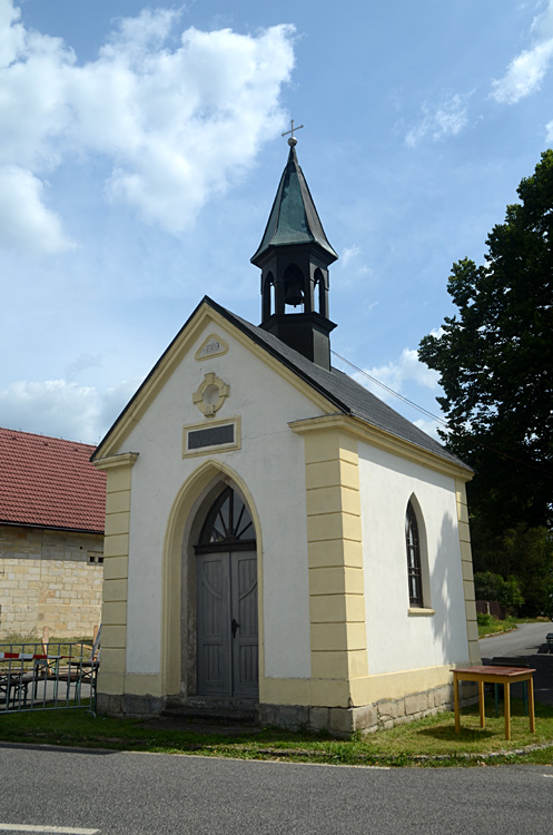 Krčkovice - kaple Andělů strážných