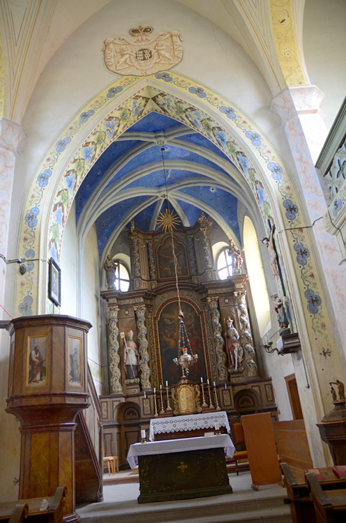 Všeň - kostel svatého Filipa a Jakuba
