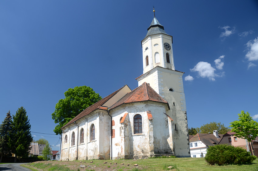 Mutěnín - kostel svatého Bartoloměje
