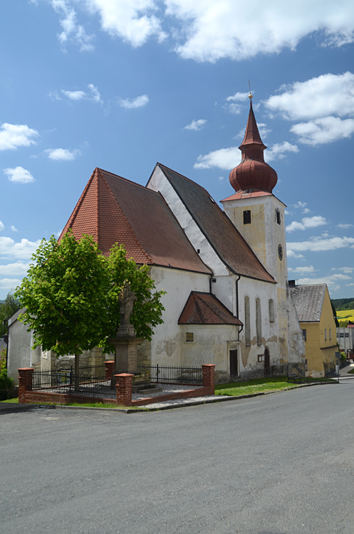 Poběžovice - kostel Nanebevzetí Panny Marie