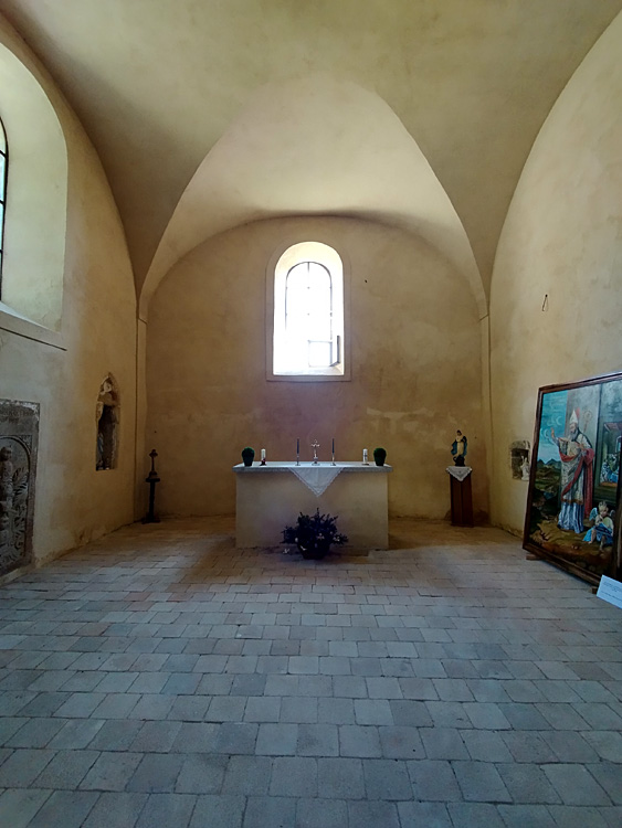 Šitboř - zřícenina kostela svatého Mikuláše