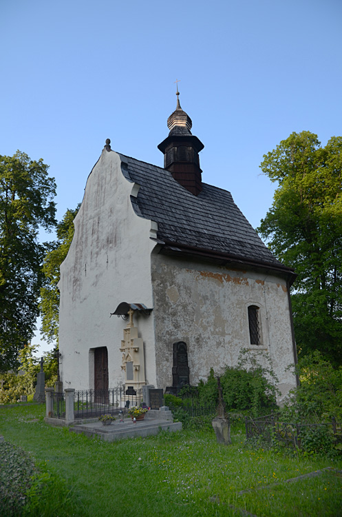 Kašperské Hory - hřbitovní kaple svaté Anny