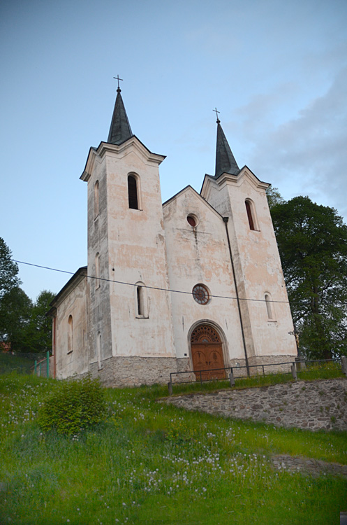 Kašperské Hory - kostel Panny Marie Sněžné