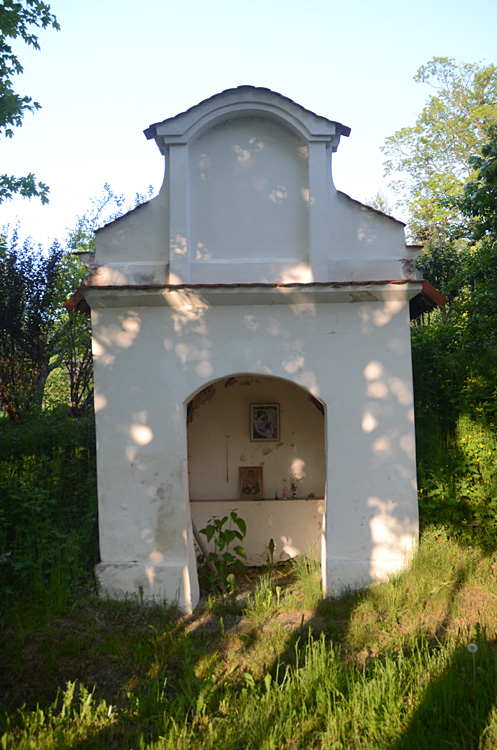 Kašperské Hory - kaple svatého Šebestiána, Víta a Anny