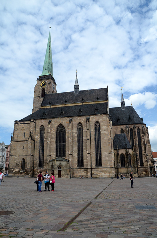 Plzeň - katedrála svatého Bartoloměje