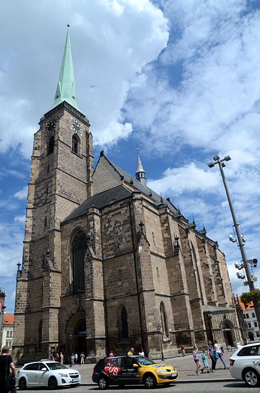 Plzeň - katedrála svatého Bartoloměje