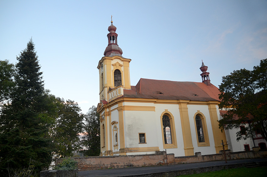 Rabštejn - kostel Panny Marie Sedmibolestné