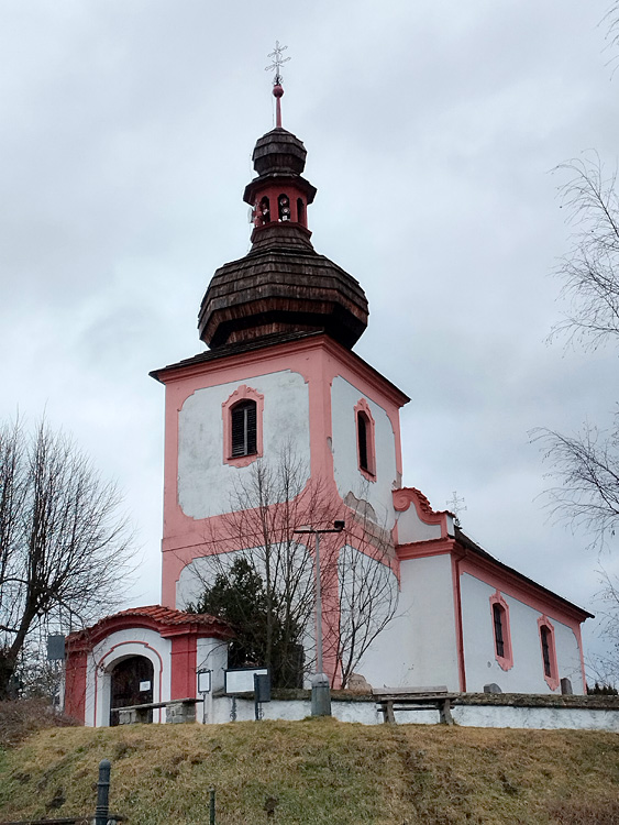 Lštění - kostel svatého Klementa
