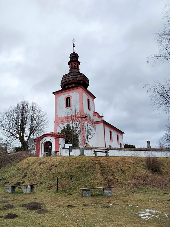 Lštění - kostel svatého Klementa