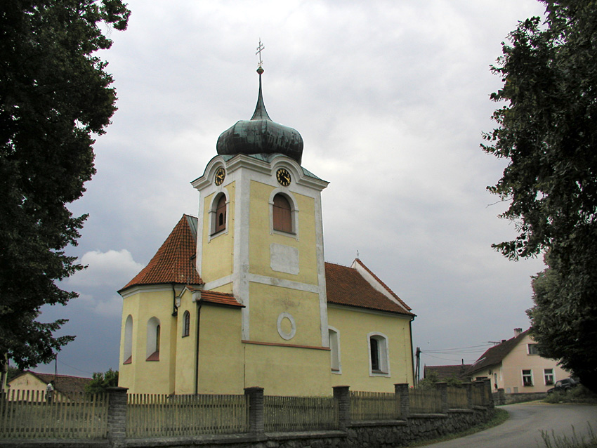 Postupice - kostel svatého Martina