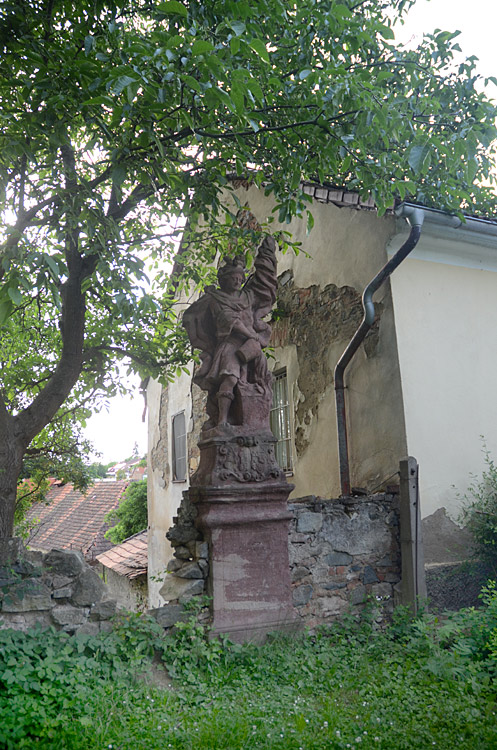 Pyšely - sochy