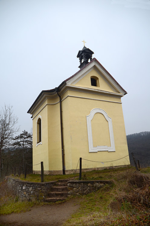 Svatý Jan pod Skalou - kaple Povýšení svatého Kříže