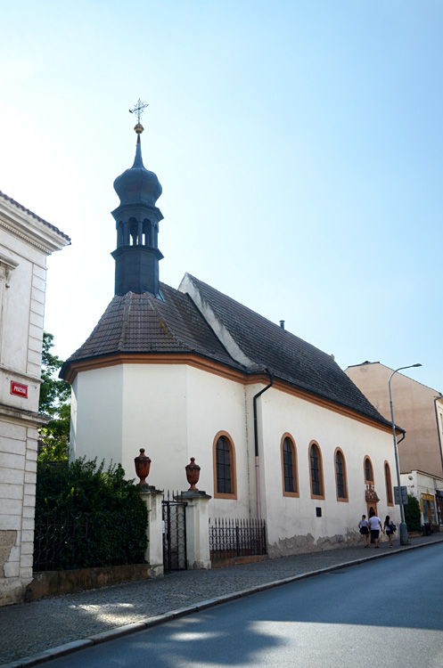 Mělník - kostel svaté Ludmily