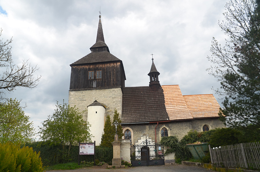 Březina - kostel svatého Vavřince