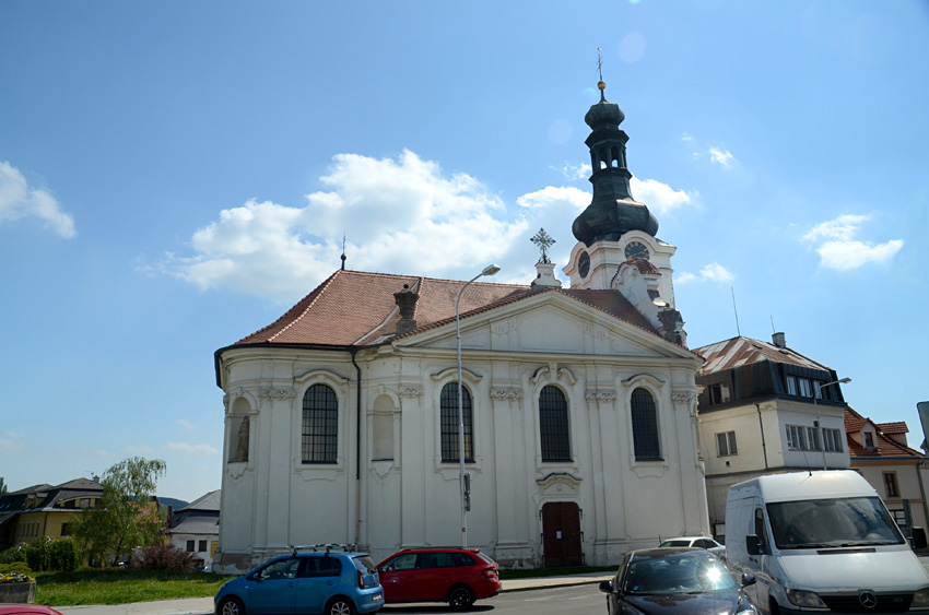 Mladá Boleslav - kostel svatého Jana Nepomuckého