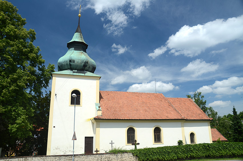 Kunice - kostel svaté Máří Magdaleny