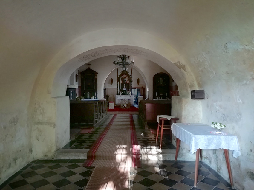 Kunice - kostel svaté Máří Magdaleny