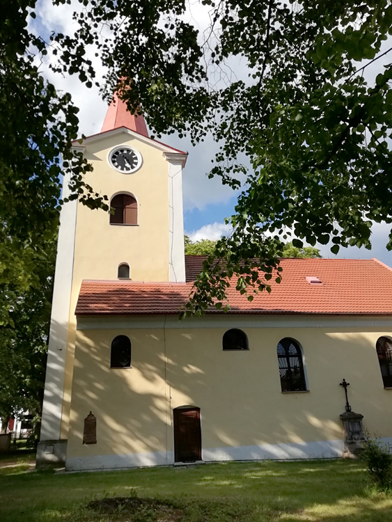 Ondřejov - kostel svatého Šimona a Judy