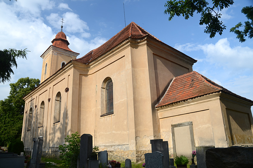Vyšehořovice - kostel svatého Martina