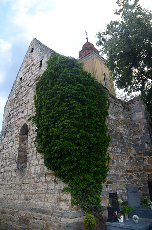 Vyšehořovice - zřícenina kostela svatého Martina