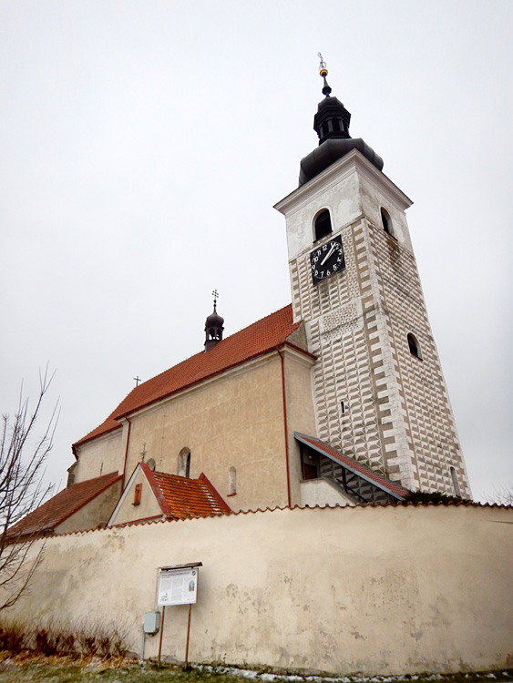 Prčice - kostel svatého Vavřince