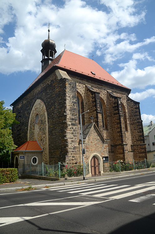 Chomutov - kostel svaté Barbory
