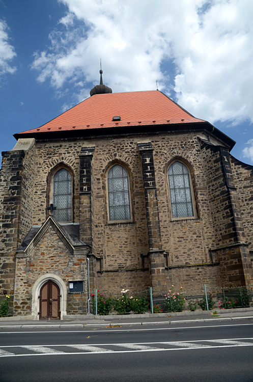 Chomutov - kostel svaté Barbory