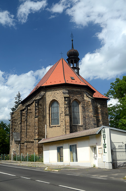 Chomutov - kostel svaté Barbory