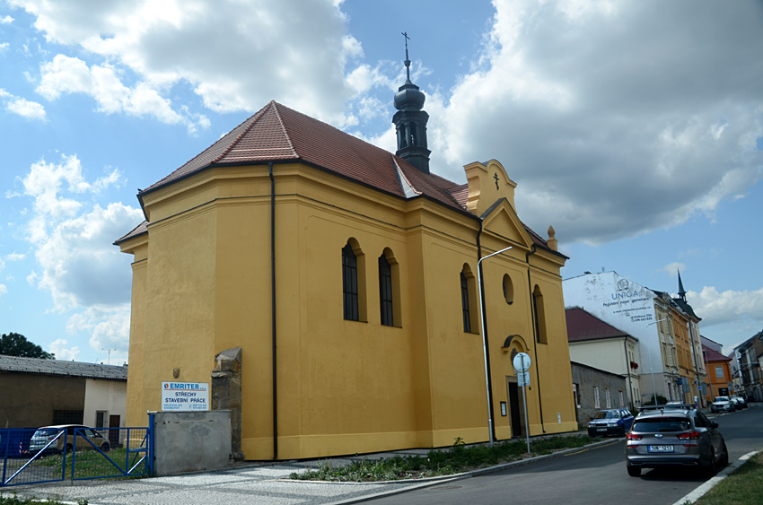 Chomutov - špitální kostel svatého Ducha