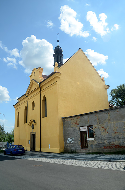 Chomutov - špitální kostel svatého Ducha
