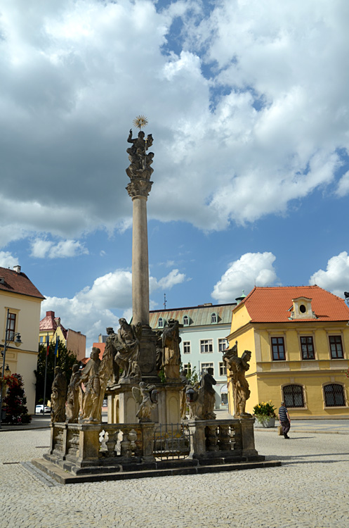 Chomutov - sloup Nejsvětější Trojice