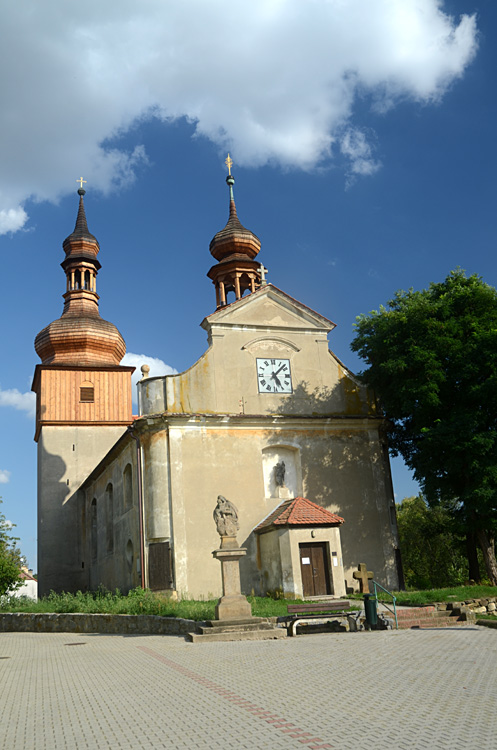 Strupčice - kostel svatého Václava