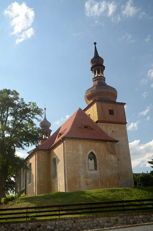 Strupčice - kostel svatého Václava