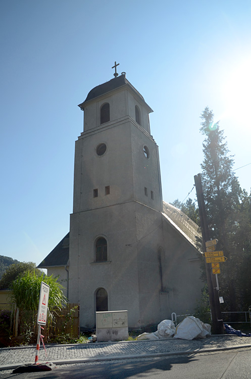Česká Kamenice - evangelický kostel