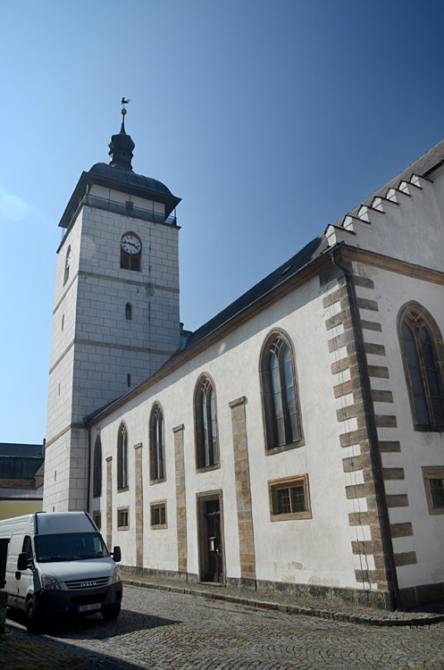 Česká Kamenice - kostel svatého Jakuba Staršího