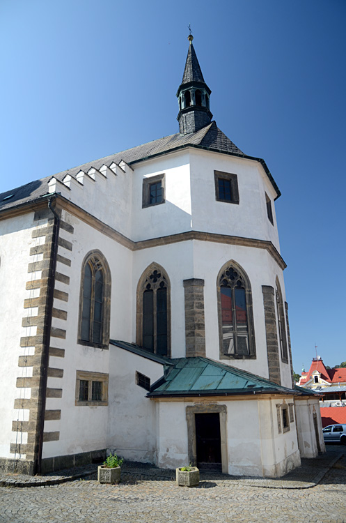 Česká Kamenice - kostel svatého Jakuba Staršího