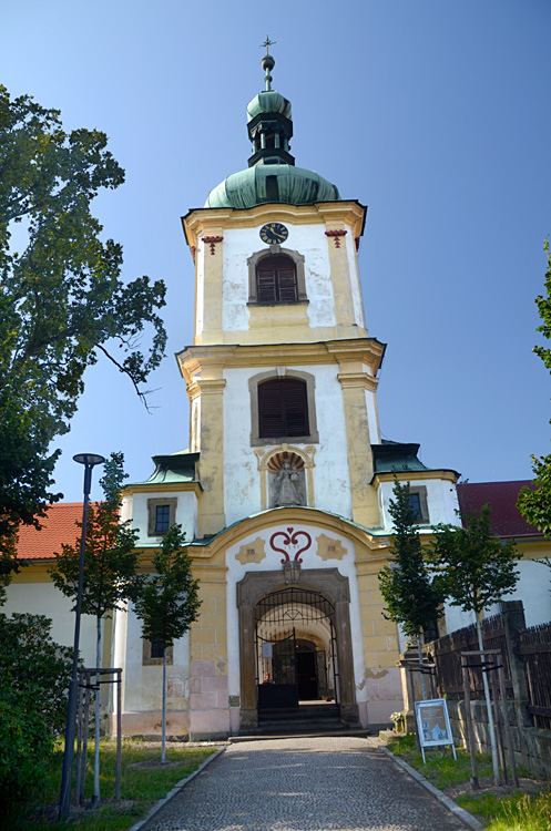 Česká Kamenice - poutní kaple Narození Panny Marie
