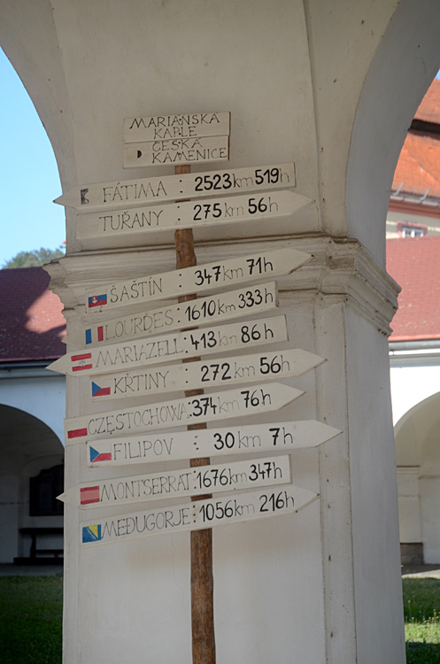 Česká Kamenice - poutní kaple Narození Panny Marie