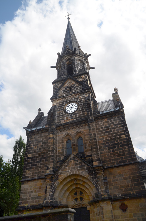 Děčín - evangelický kostel