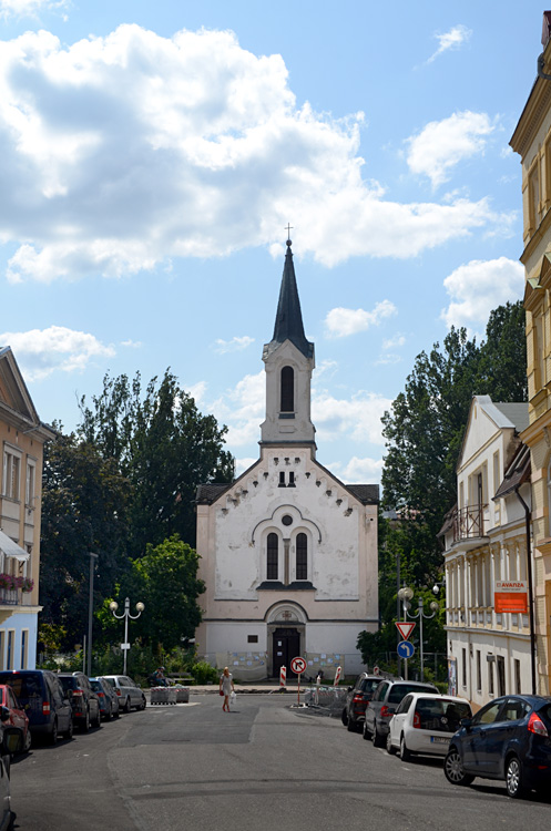 Děčín - kostel svatého Františka z Assisi