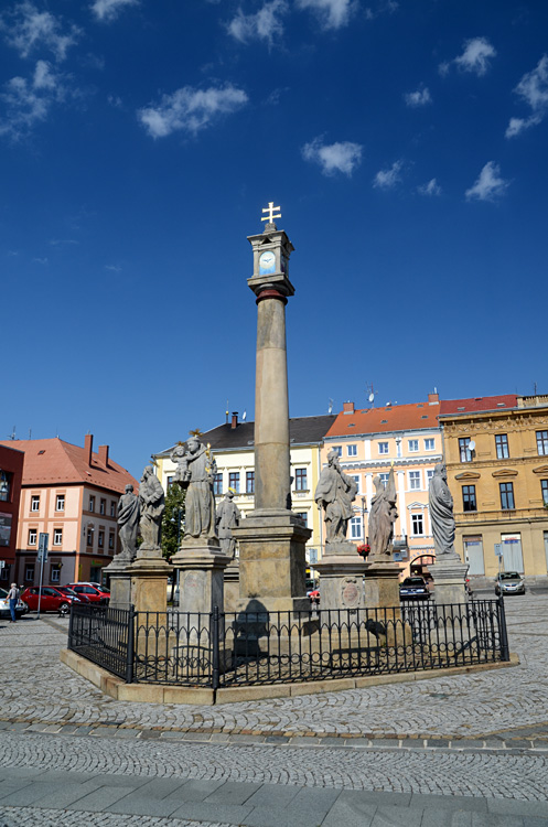 Rumburk - sloup Nejsvětější Trojice