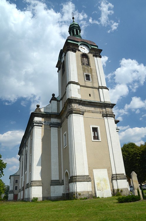 Šluknov - kostel svatého Václava