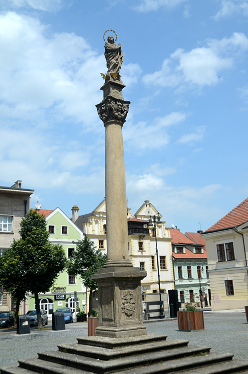 Louny - mariánský morový sloup