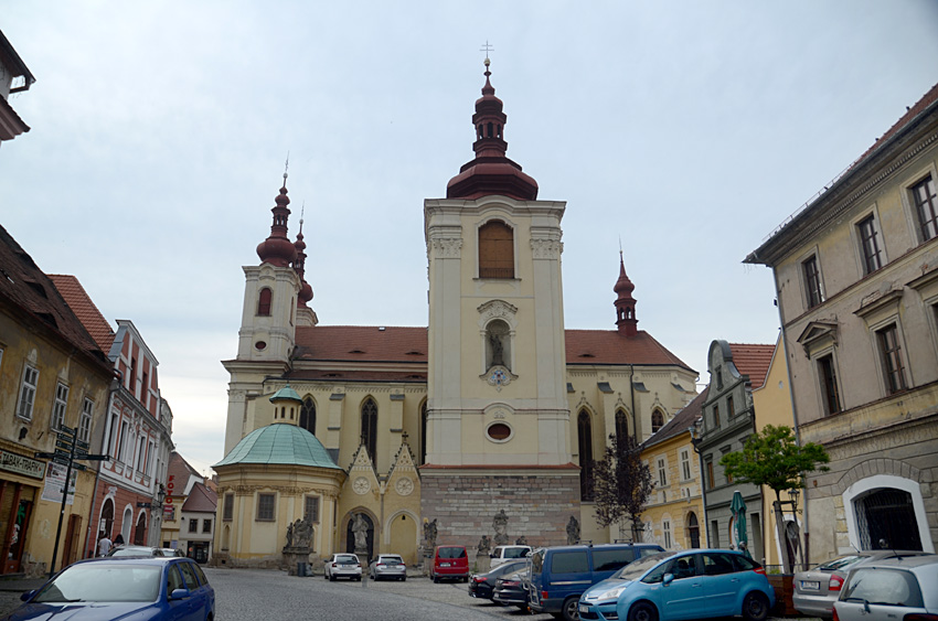 Žatec - kostel Nanebevzetí Panny Marie